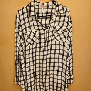 Plus Size Maternity Shirt